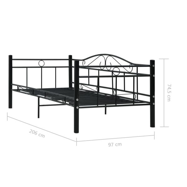 Bedbankframe Metaal 90X200 Cm - Afbeelding 10