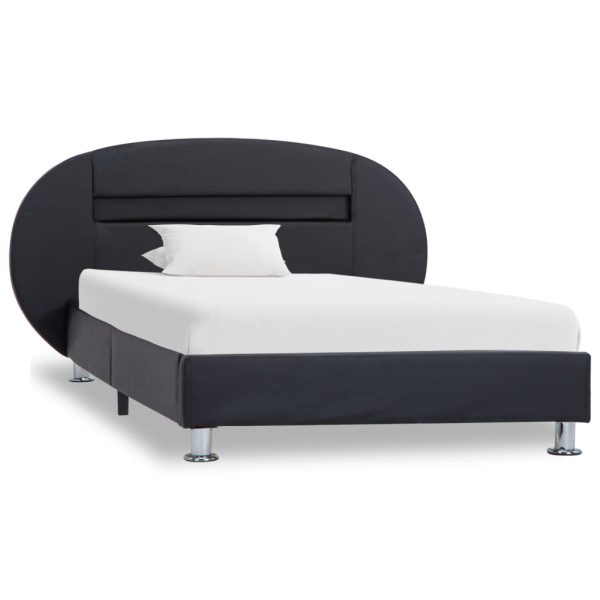 Bedframe Met Led Kunstleer - Afbeelding 2