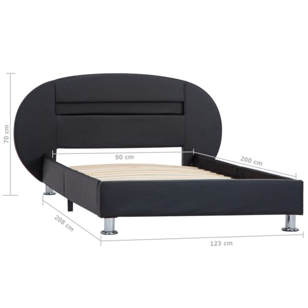 Bedframe Met Led Kunstleer - Afbeelding 9