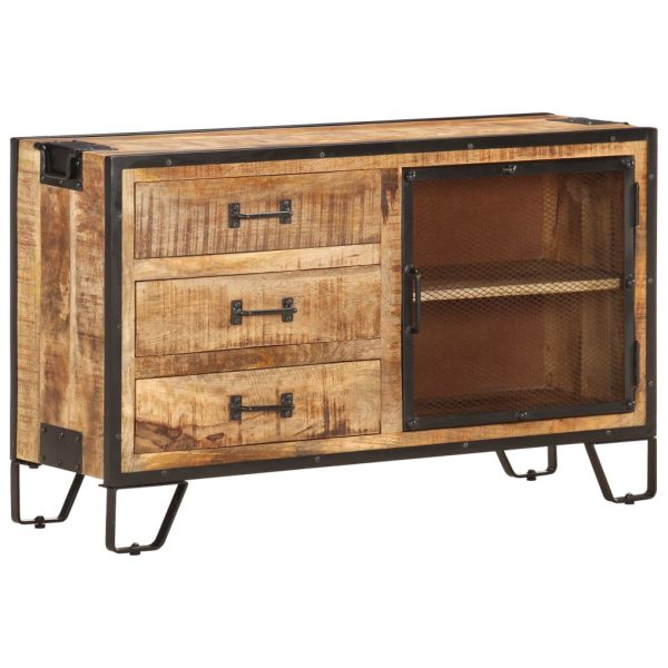 Dressoir 100X31X60 Cm Massief Ruw Mangohout - Afbeelding 12