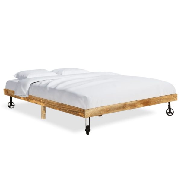 Bedframe Massief Mangohout