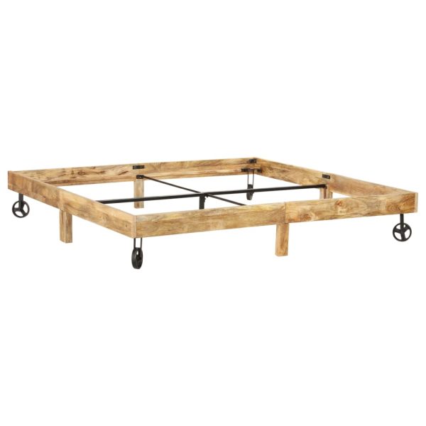 Bedframe Massief Mangohout - Afbeelding 2