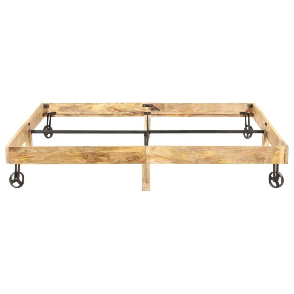 Bedframe Massief Mangohout - Afbeelding 3