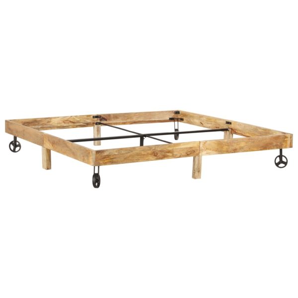 Bedframe Massief Mangohout - Afbeelding 8