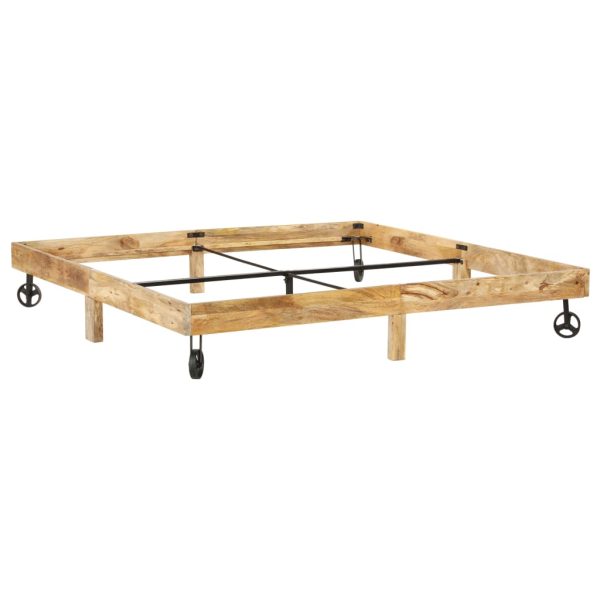 Bedframe Massief Mangohout - Afbeelding 10