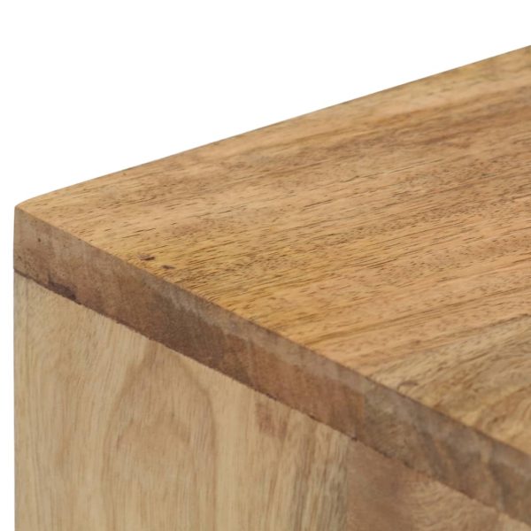 Wandtafel 90X45X75 Cm Massief Mangohout - Afbeelding 5