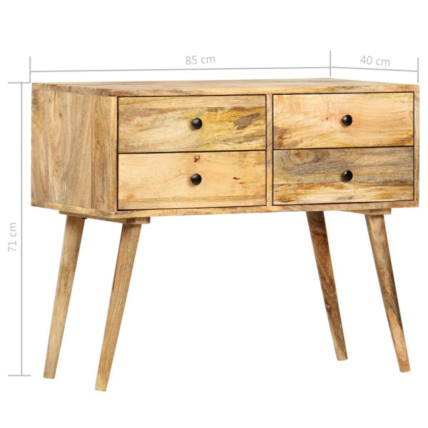 Dressoir 85X40X71 Cm Massief Mangohout - Afbeelding 6