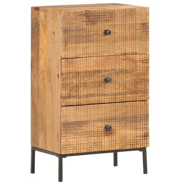 Dressoir 45X30X75 Cm Massief Mangohout - Afbeelding 11