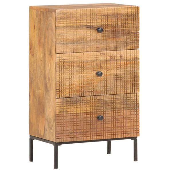 Dressoir 45X30X75 Cm Massief Mangohout - Afbeelding 9