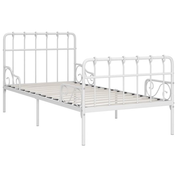 Bedframe Met Lattenbodem Metaal - Afbeelding 2