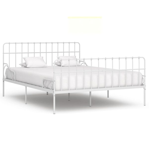 Bedframe Met Lattenbodem Metaal - Afbeelding 8