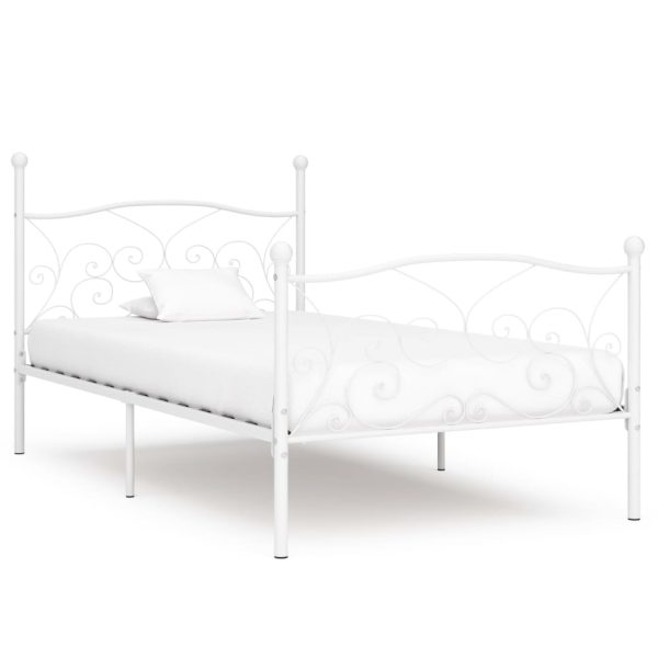 Bedframe Met Lattenbodem Metaal