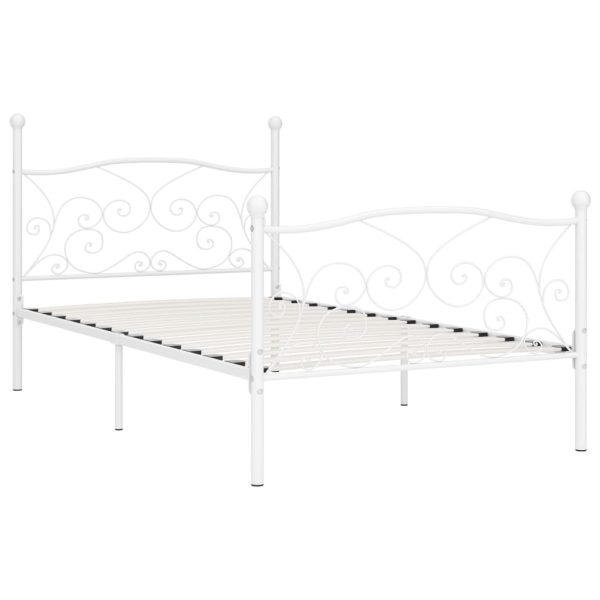 Bedframe Met Lattenbodem Metaal - Afbeelding 2