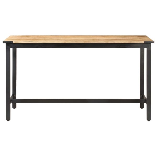 Eettafel Massief Ruw Mangohout - Afbeelding 2