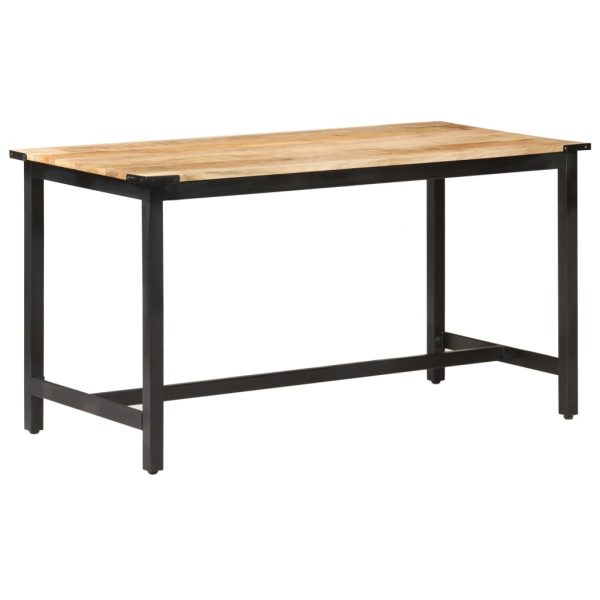 Eettafel Massief Ruw Mangohout - Afbeelding 11