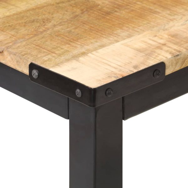 Eettafel Massief Ruw Mangohout - Afbeelding 6