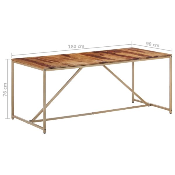 Eettafel Massief Hout - Afbeelding 7