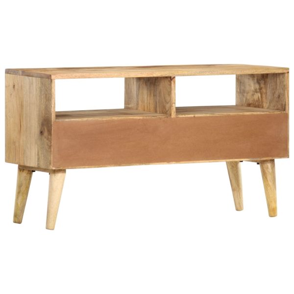 Tv-Meubel 90X30X50 Cm Massief Mangohout - Afbeelding 4