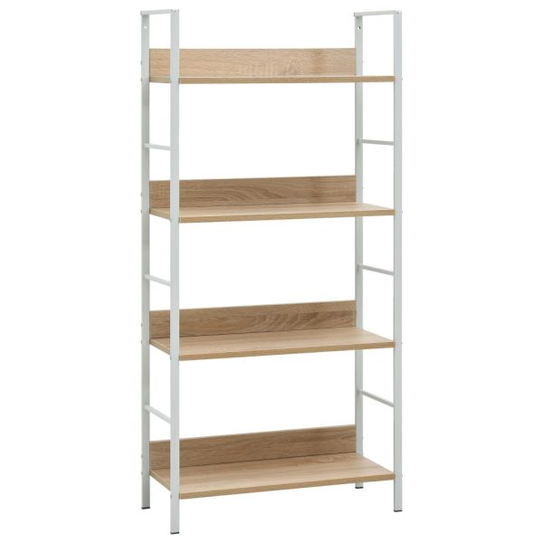 Boekenkast Met 3 Schappen 60X27,6X90,5 Cm Bewerkt Hout - Afbeelding 11