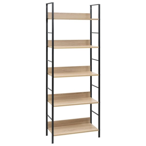 Boekenkast Met 3 Schappen 60X27,6X90,5 Cm Bewerkt Hout - Afbeelding 12