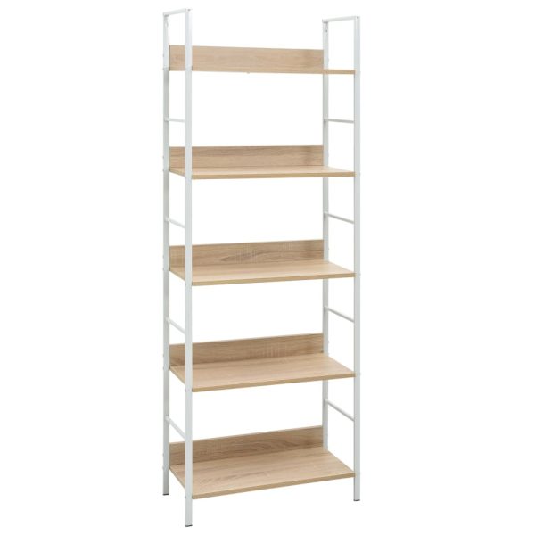 Boekenkast Met 3 Schappen 60X27,6X90,5 Cm Bewerkt Hout - Afbeelding 13