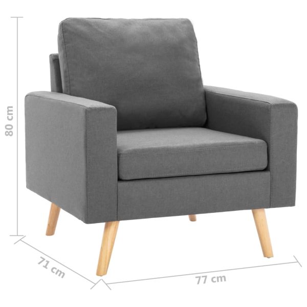 Fauteuil Stof - Afbeelding 7