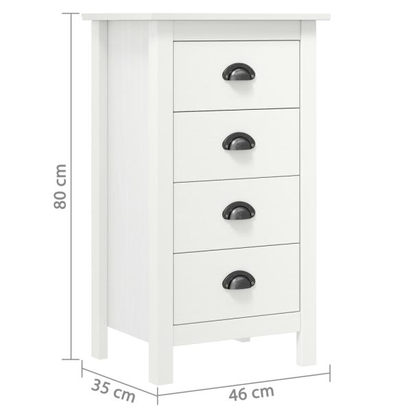 Dressoir Hill Massief Grenenhout - Afbeelding 7