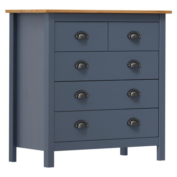 Dressoir Hill Massief Grenenhout - Afbeelding 11