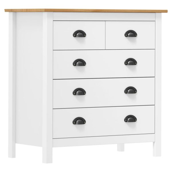 Dressoir Hill Massief Grenenhout - Afbeelding 12