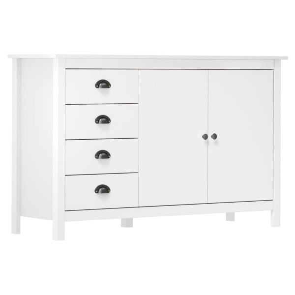 Dressoir Hill 130X40X80 Cm Massief Grenenhout Honing - Afbeelding 5