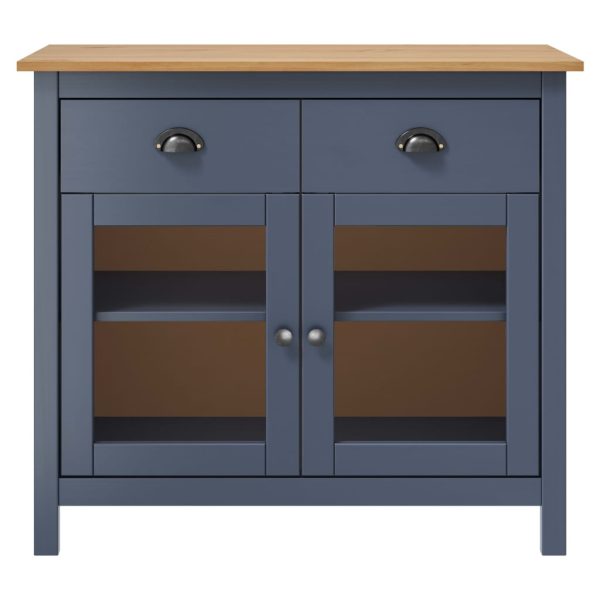 Dressoir Hill Range 90X40X80 Cm Massief Grenenhout - Afbeelding 2