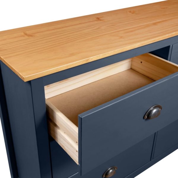 Dressoir Hill 125X40X80 Cm Massief Grenenhout - Afbeelding 5