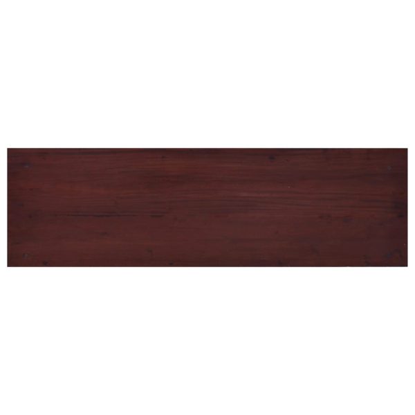 Tv-Meubel 100X30X45 Cm Massief Mahoniehout - Afbeelding 6