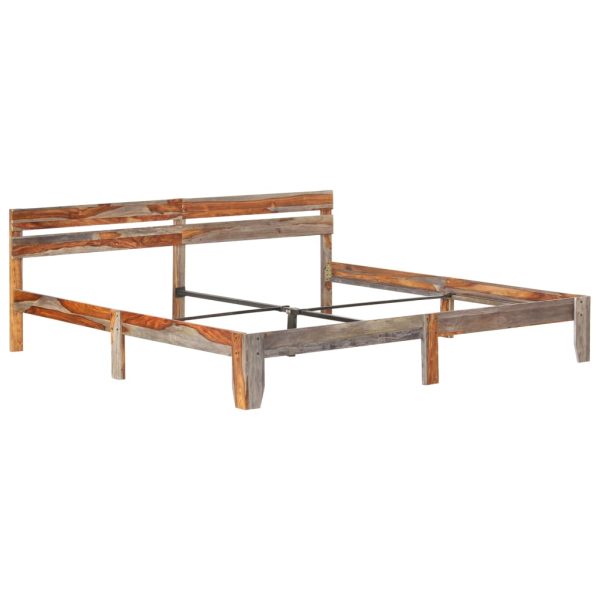 Bedframe Zonder Matras Massief Hout - Afbeelding 2