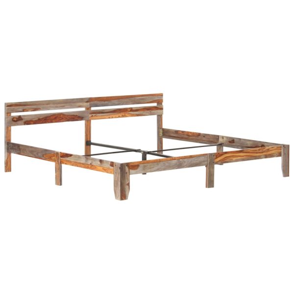 Bedframe Zonder Matras Massief Hout - Afbeelding 12