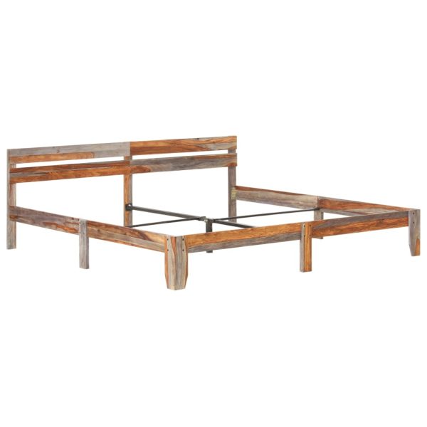 Bedframe Zonder Matras Massief Hout - Afbeelding 10