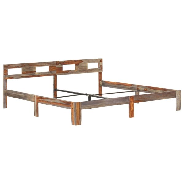 Bedframe Zonder Matras Massief Hout - Afbeelding 2