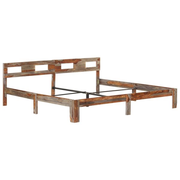 Bedframe Zonder Matras Massief Hout - Afbeelding 12