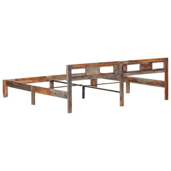 Bedframe Zonder Matras Massief Hout - Afbeelding 5