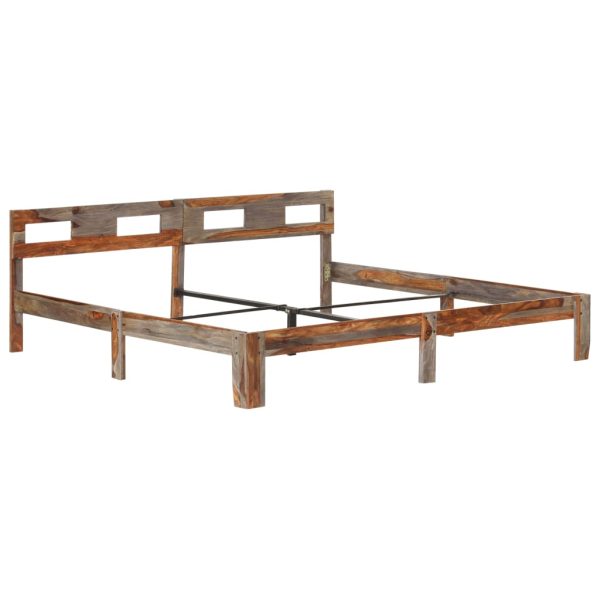 Bedframe Zonder Matras Massief Hout - Afbeelding 10