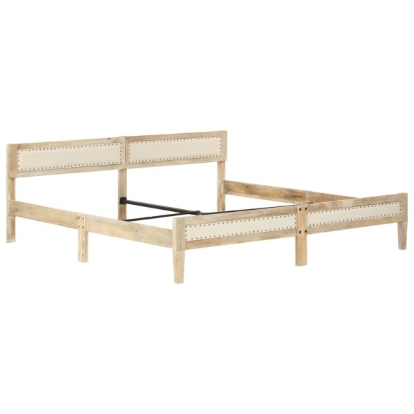 Bedframe Massief Mangohout 200 Cm - Afbeelding 2