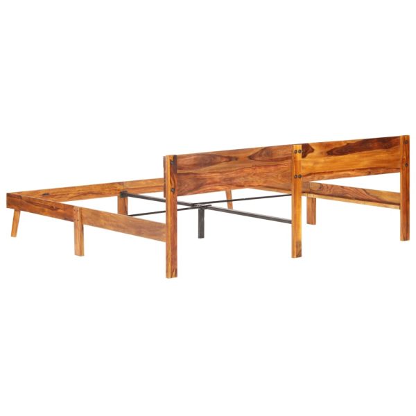 Bedframe Zonder Matras Massief Hout - Afbeelding 5