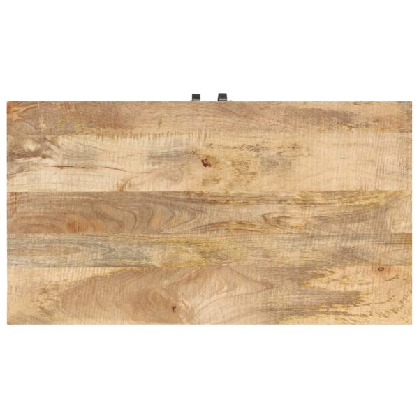 Salontafel 90X50X35 Cm Massief Mangohout - Afbeelding 6