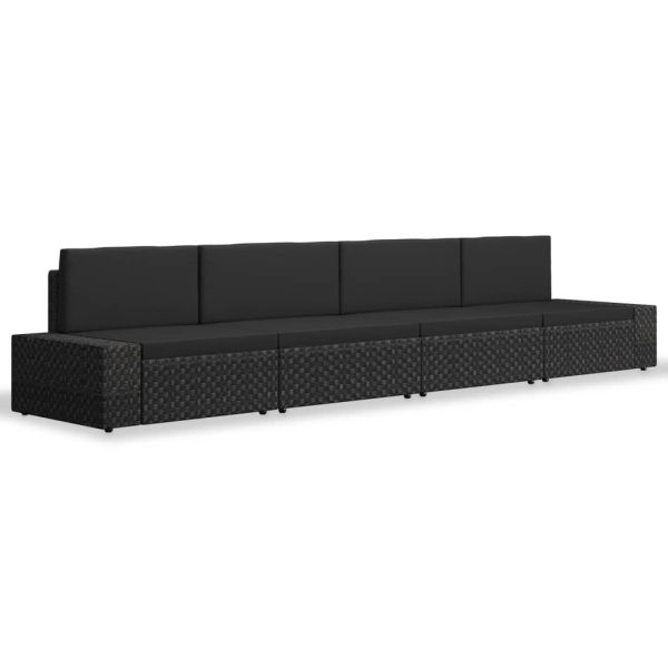 Loungeset Poly Rattan - Afbeelding 2