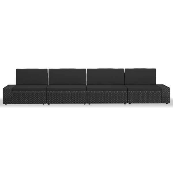 Loungeset Poly Rattan - Afbeelding 3