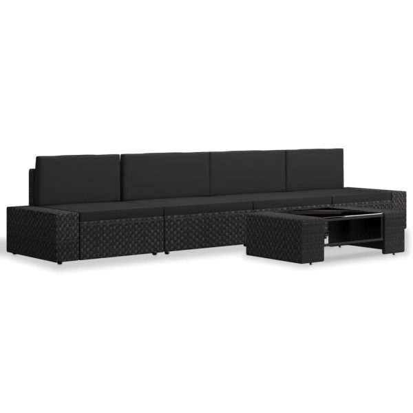 Loungeset Poly Rattan - Afbeelding 2