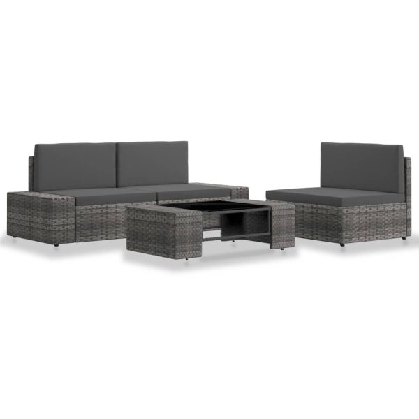 Loungeset Poly Rattan - Afbeelding 13