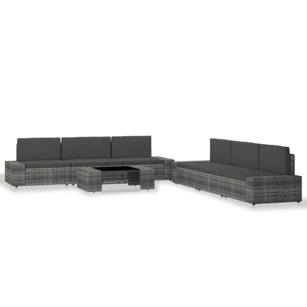 Loungeset Poly Rattan - Afbeelding 13