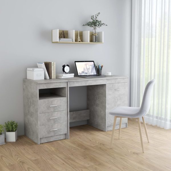 Bureau 140X50X76 Cm Bewerkt Hout - Afbeelding 13