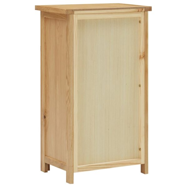 Kast 45X32X85 Cm Massief Eikenhout - Afbeelding 5